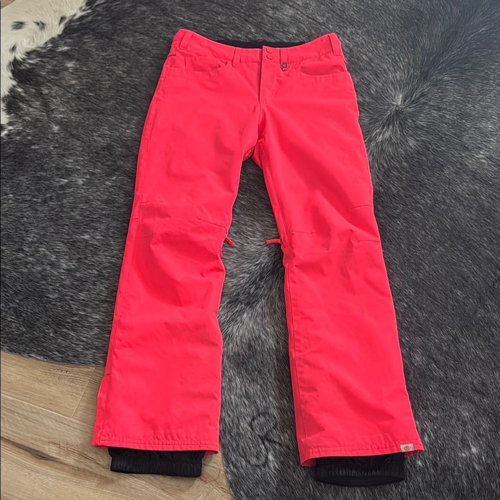 Bright Pink Roxy Snow Pants